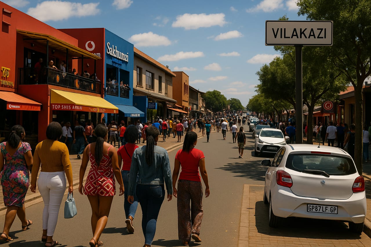 The vibrant and historic Vilakazi Street in Soweto.